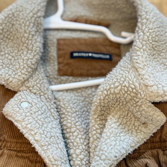 Brandy Melville Sherpa Lined Corduroy Jacket • One Size • Rare discontinued - Picture 4 of 6